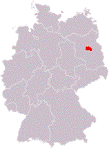 Map of Germany Showing Position of Berlin Germany [Image: opengeodb.de]